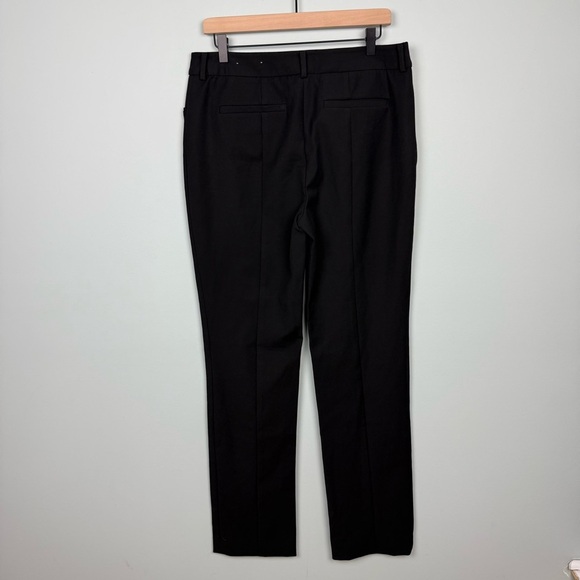 Chico's Black Straight Leg Dress Pant 8 Tall - Picture 6 of 7